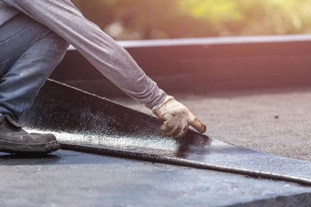Professional Waterproofing technician working in Medaryville, IN